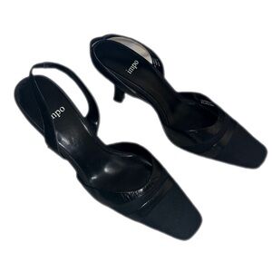 IMPO Black slingback heels size 7B
